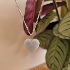 Amazoniet hart hanger