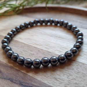 Hematiet armband 6mm