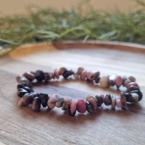 Rhodoniet splitarmband