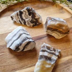 Zebra calciet ruw