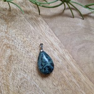 Kamballa jaspis druppelhanger