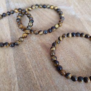 Tijgeroog armband 6mm