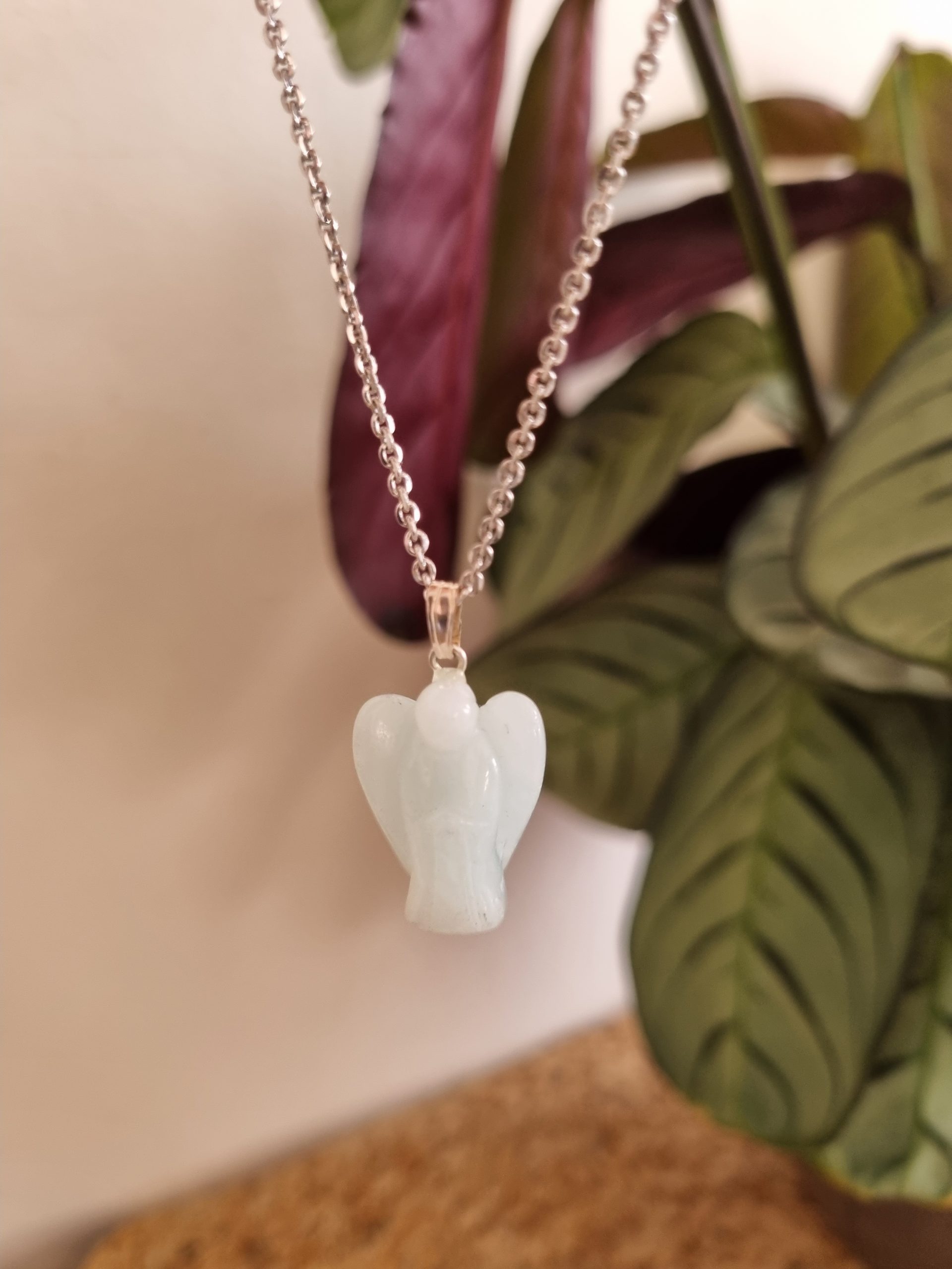 Amazoniet engelen hanger