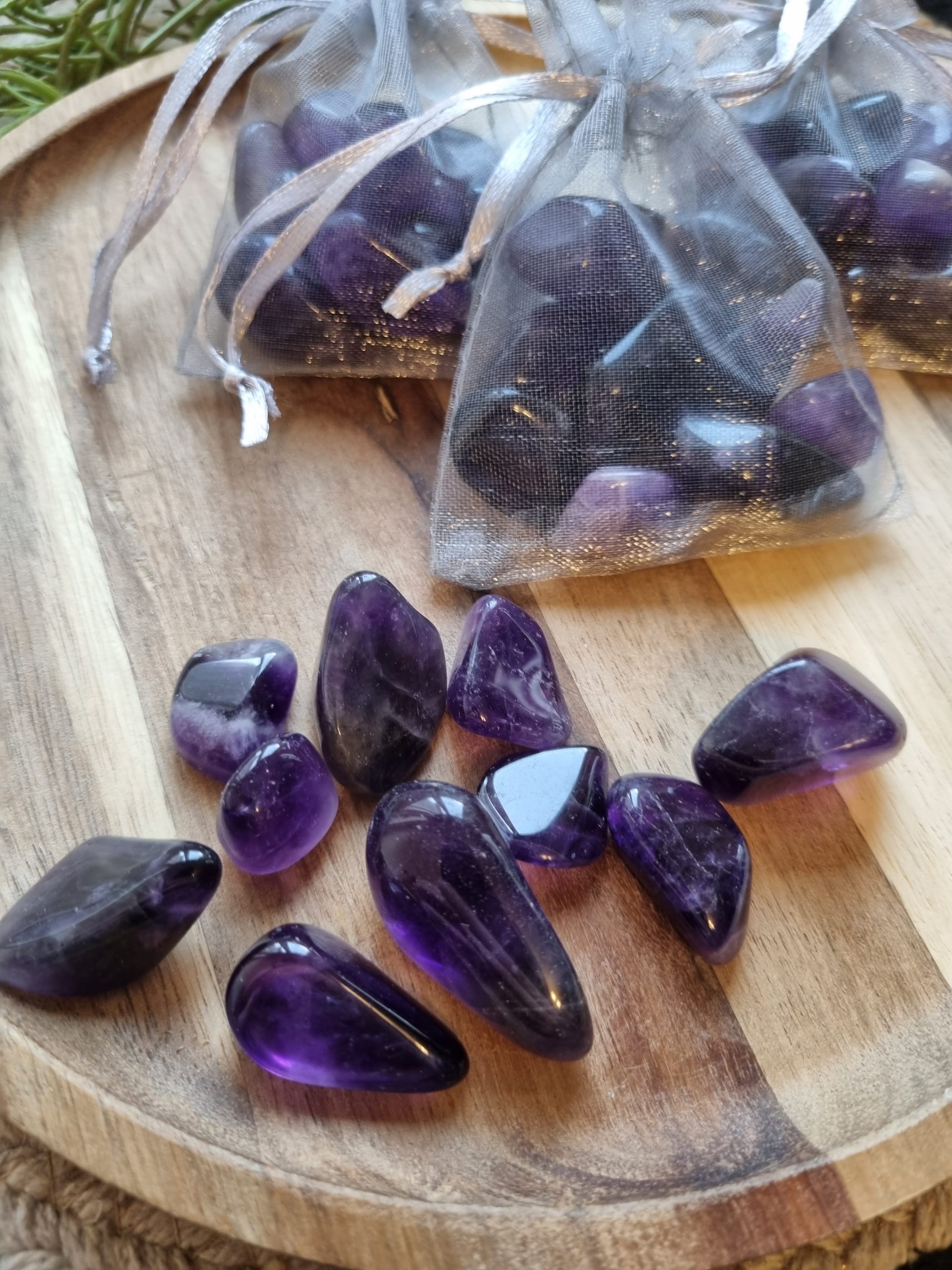 Amethist trommelsteentjes