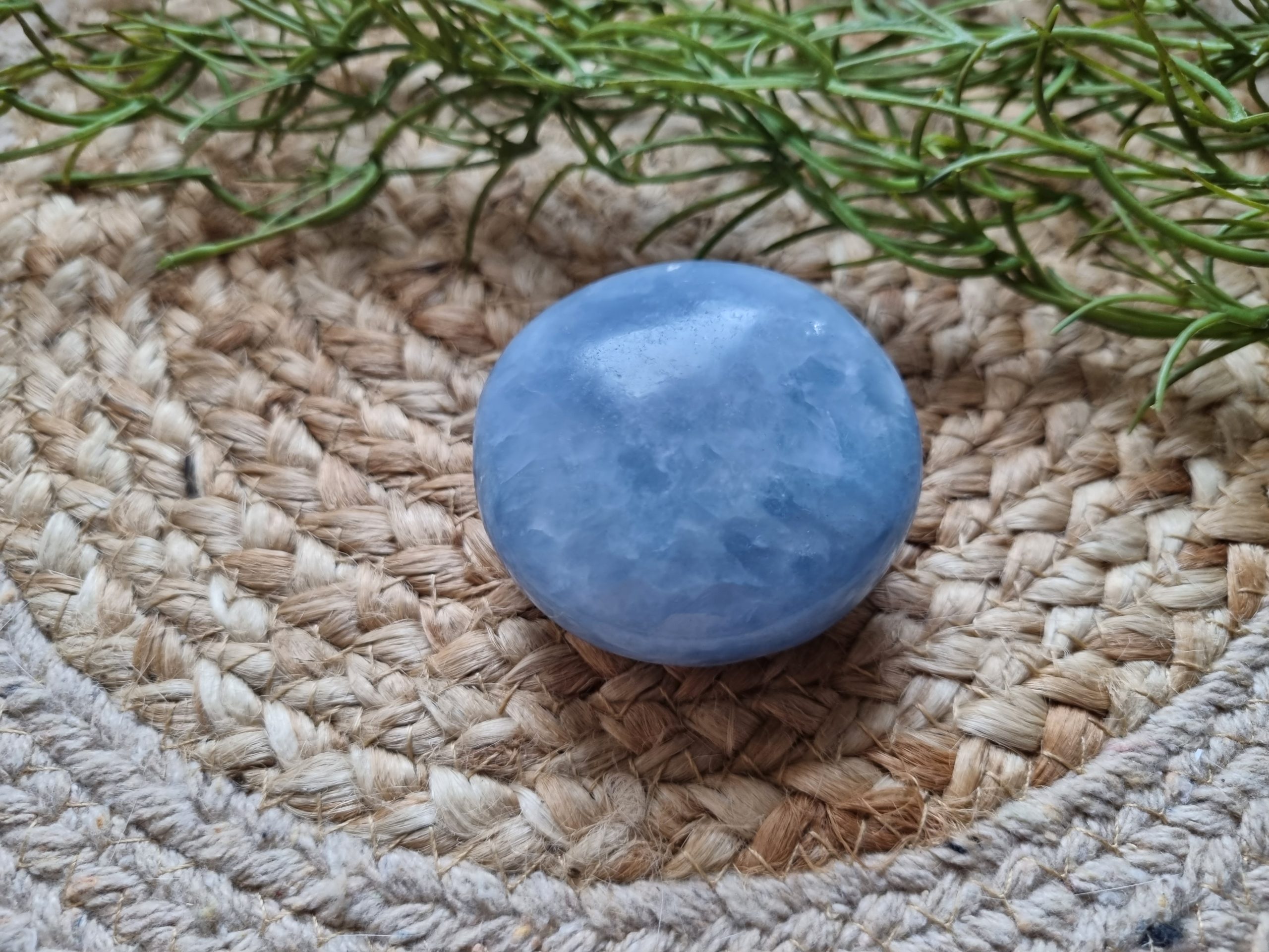 Blauwe calciet jumbo steen