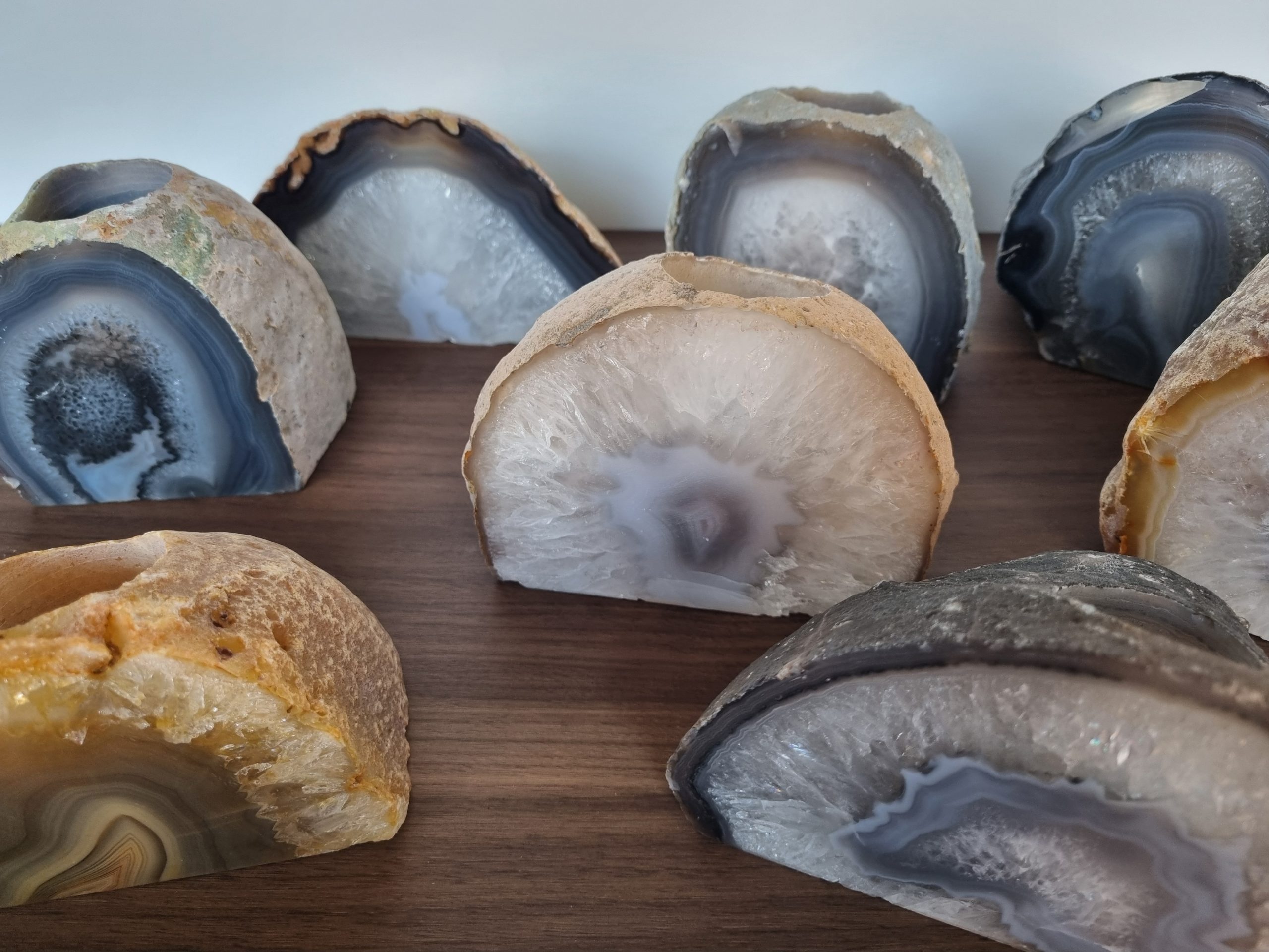 Agaat met waxinelicht gat - Afbeelding 5